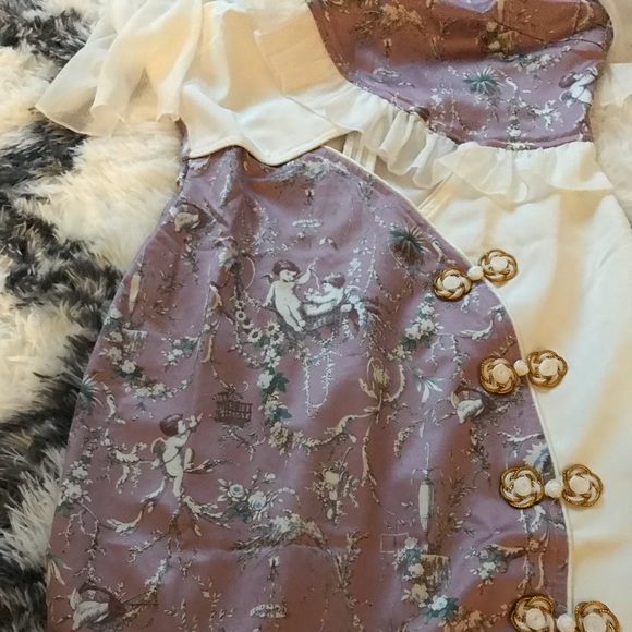 Pink fitted cheongsam - Picture 6 of 6